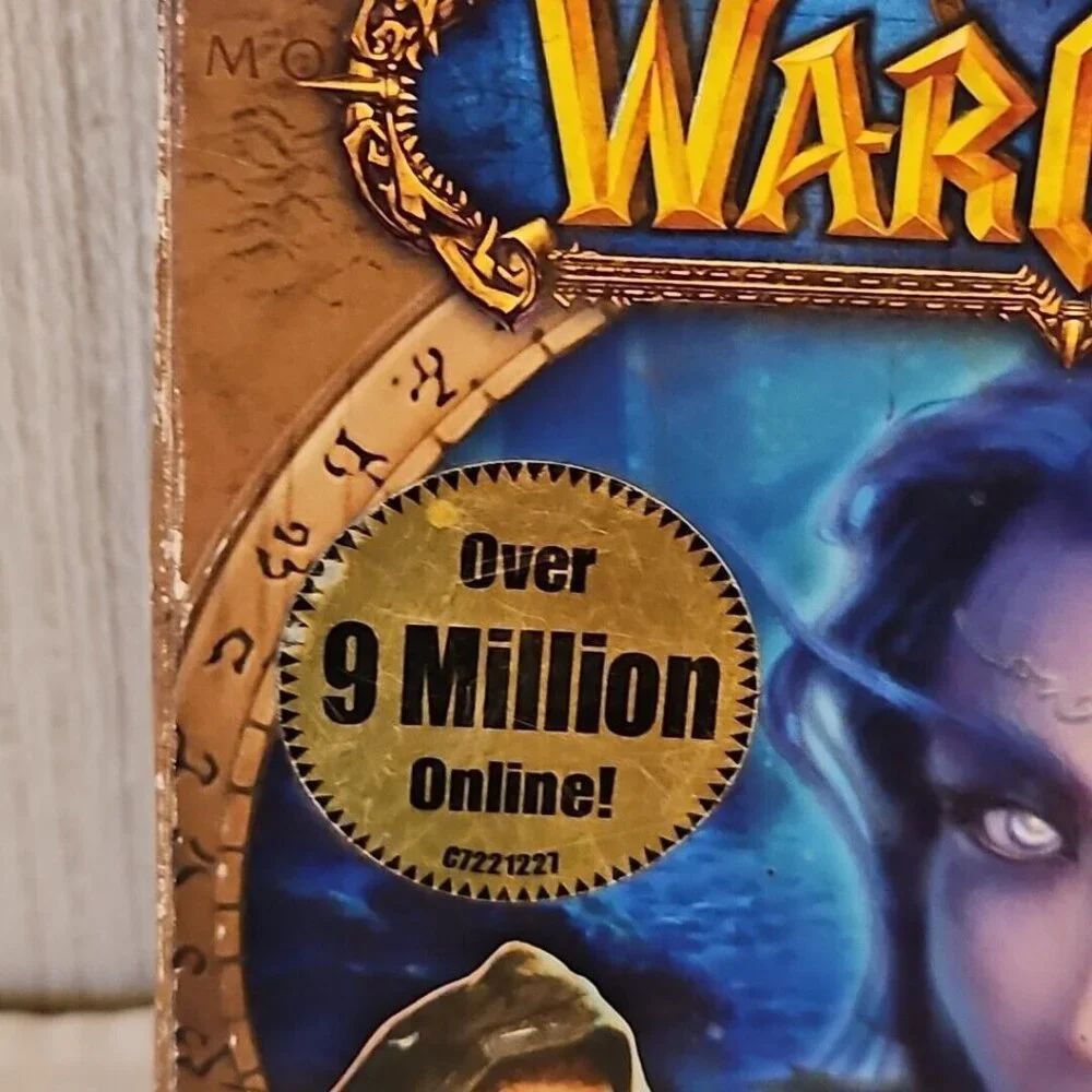 World of WarCraft Original Big Box PC Windows Mac Game Blizzard 2004 Complete
